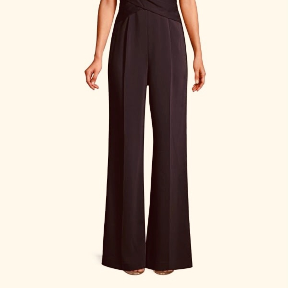 Kobi Halperin Sheila Faux Wrap Jumpsuit Black - Picture 2 of 4
